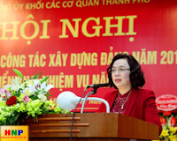 Đảng ủy Khối các cơ quan thành phố Hà Nội triển khai nhiệm vụ năm 2019
